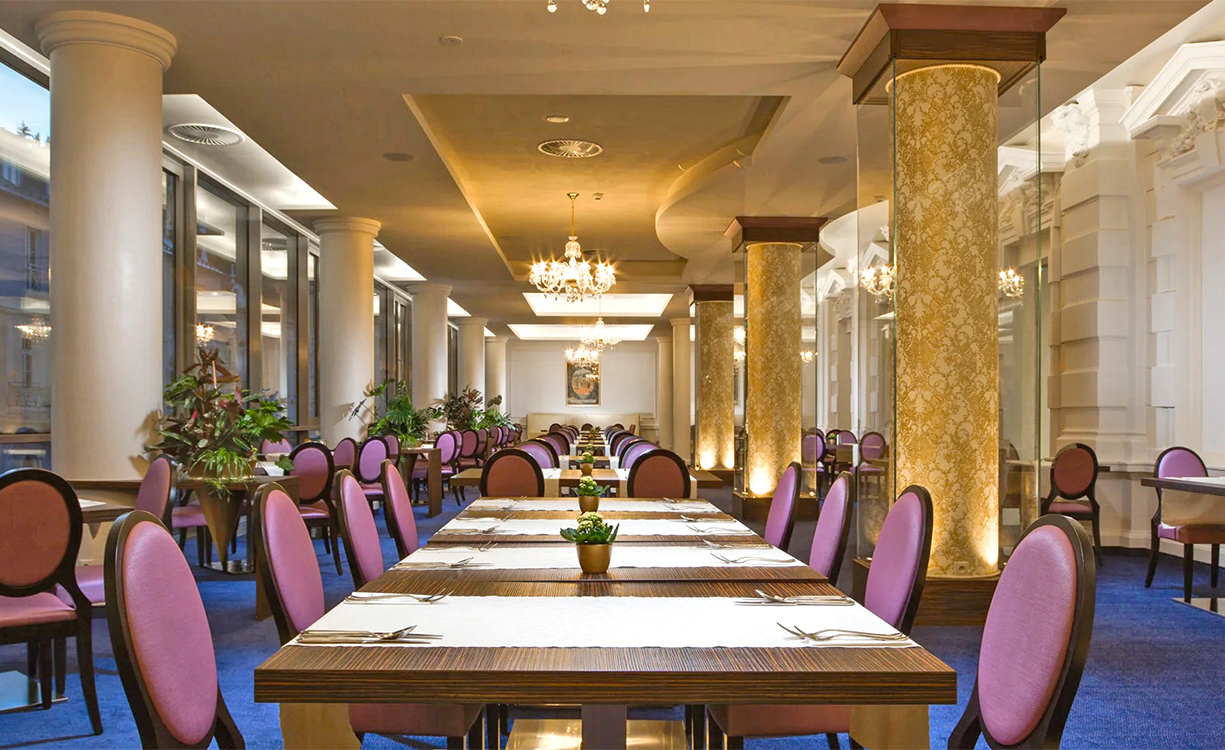 Pobyt Wellness w Grandhotelu Nabokov w Mariańskich Łaźniach: obiadokolacja, wellness i zabiegi