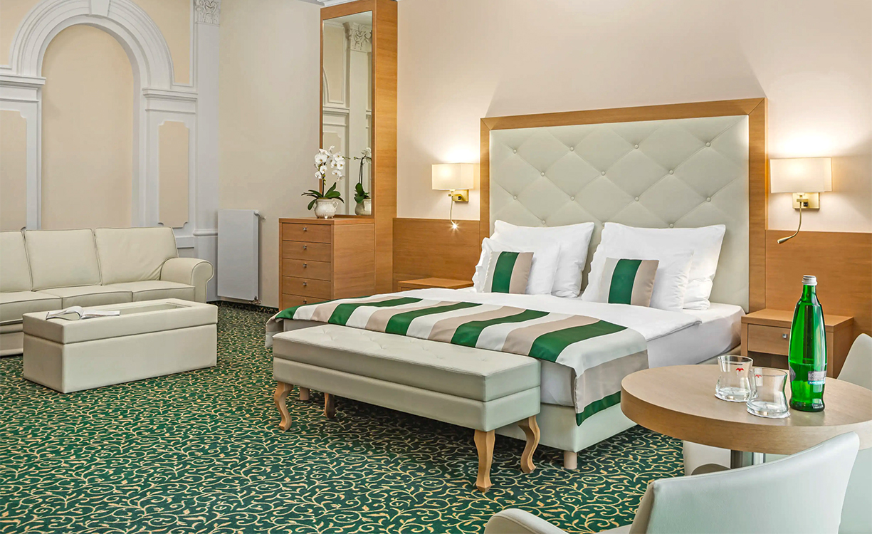 Pobyt Wellness w Grandhotelu Nabokov w Mariańskich Łaźniach: obiadokolacja, wellness i zabiegi