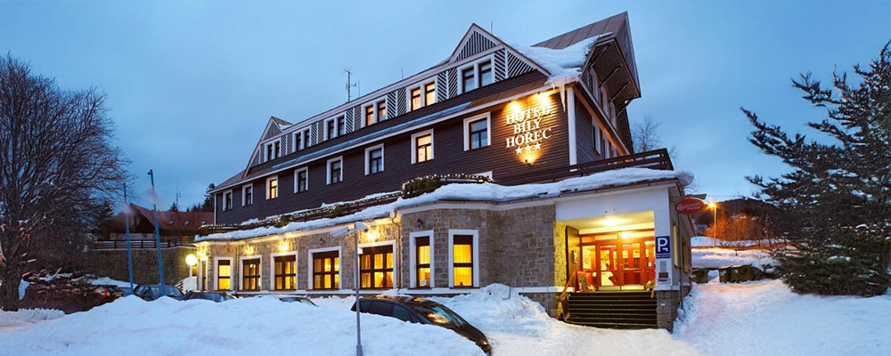 Silvester in den Bergen im SPA Hotel BÍLÝ HŘÉC