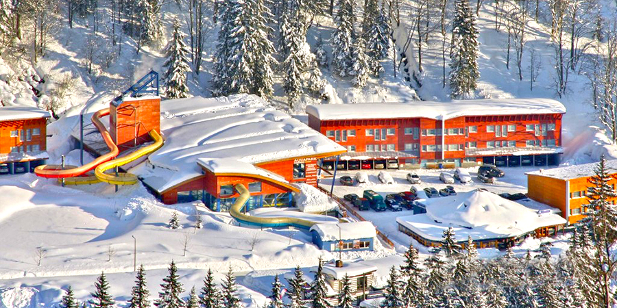 Aktivurlaub im Hotel Aquapark in Špindlerv Mlýn