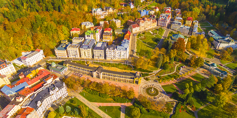 Hotel Flora w Mariańskich Łaźniach